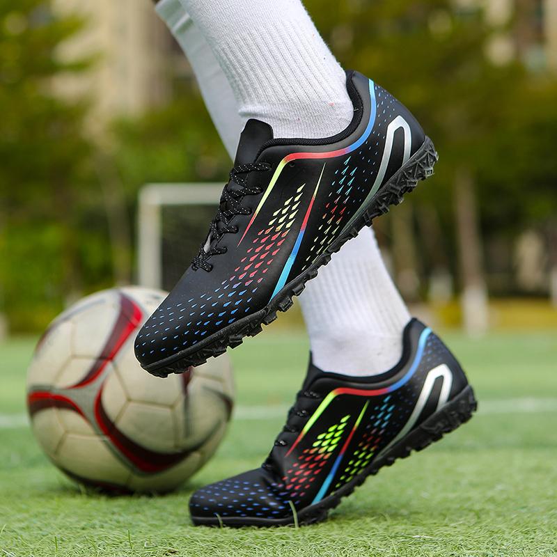 New Men Cleats Soccer Shoes Training Kids Football Boots High-quality Hot-selling