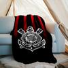 1PC Sport Club Football Crest Printed Soft Flannel Blanket Throw for Adult Bedroom Living Room Sofa Camping Travel Fan Gifts Christmas Gifts
