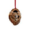 Forest Animal Christmas Ornament 2D Acrylic Owl Raccoon Koala Squirrel Xmas Tree Hanging Decoration for Tree Home Party Decor