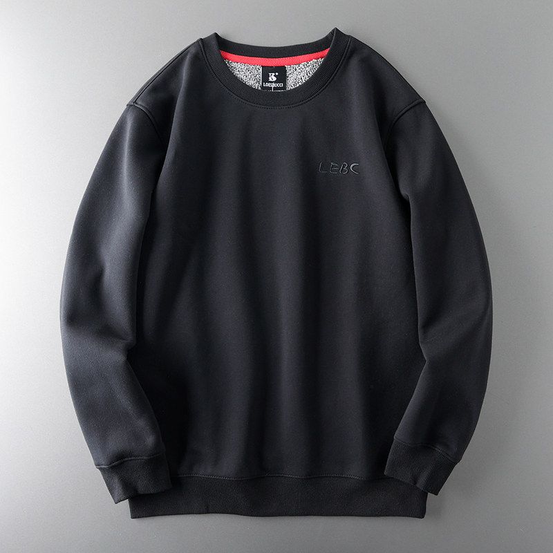 Cut-Off Label Vintage Cotton Spring and Autumn Export Original Sweater Black M