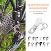 1Pc Aluminum Alloy Bike Rear Hanger Moutain Bike Rear Derailleur Hanger Gear Mech Derailleur Hanger Dropout Convertor Adapter