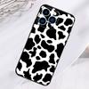White Black Cow Print Phone Case For iPhone 17 Air 16 15 14 13 11 12 Pro Max Plus 12 13 Mini 16e 17 Pro Max Cover