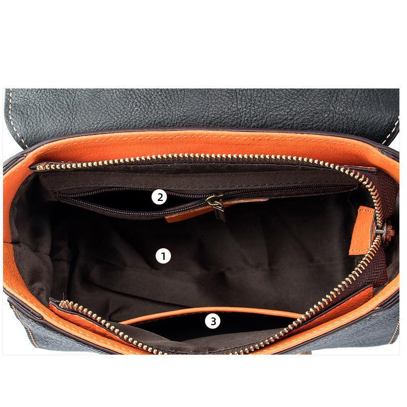 Johnature Mode erste Schicht Kuh Leder Frauen Tasche Vintage Handtasche Freizeit handgefertigte weibliche Schulter Messenger Taschen