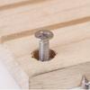 200/10PCS Stainless Steel Counterbore Machine Tooth Screw Phillips Mechanical Thread Flat Head Screws Woodworking Fasteners