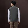 HLA Men's Business Casual Sleeveless Round Neck Knitted Vest