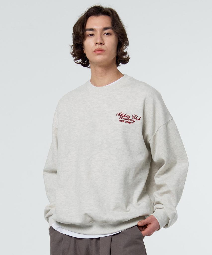 PAPERBOY Nyc Academy Sweatshirt - Oatmeal