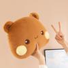 Bubu Dudu Plush Pillow Yier Panda Bear Dolls Lovely Cartoon Stuffed Soft Plushies Car Cushion Sofa Pillows Home Decoration