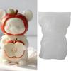 Stereoscopic Mouse Candle Making Silicone Mold Food Safe Easily Release Perfect For DIY Enthusiasts Gift Crafting