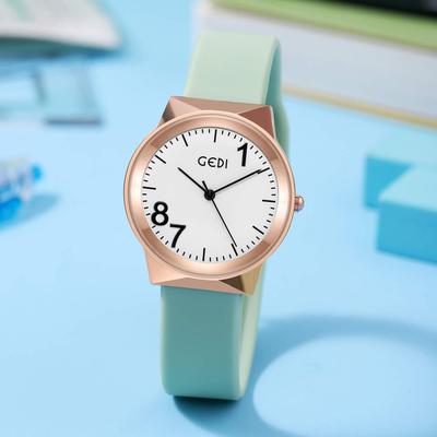 Kreatives Mode-Design-Gefühl Wasserdichte Schüler-Hochwertige Silikon-Quarz-Uhr
