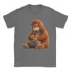 2026 New Fashion Punch Monkey High Quality TShirt for Unisex Vintage Cotton T Shirt Crew Neck Short Sleeve T Shirt New Clothing