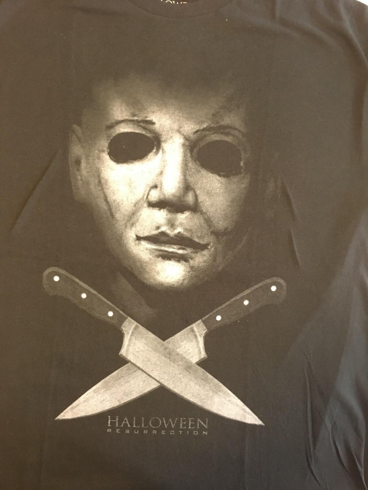 Halloween Resurrection Horror MovieAdult Unisex TShirt-NEW-Ava in Large S