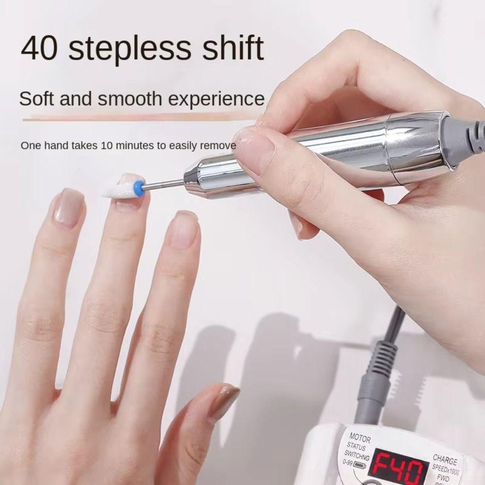 With Drill Bits Electric Nail Polisher Professional Nail Art Electric Sander  Nail Care