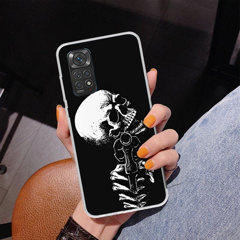 Spooky Skull Funny Dance Skeleton Phnoe Case for Phnoe Case for Xiaomi Redmi Note 15 14 14S 13 Pro Plus 12 12S 11S 11E 10S 10 11