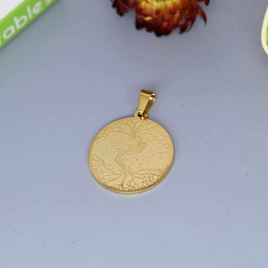 2Pcs/lot Viking Tree of Life Norse Rune Charms Pendants For Diy Supplies Jewelry Making Finding Accessories