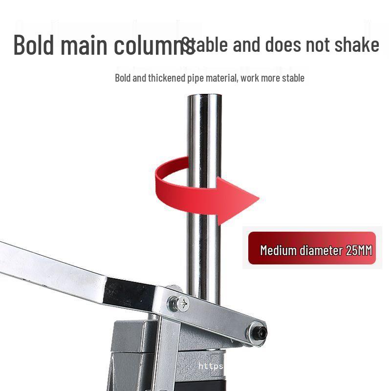 Multi-Function Electric Drill Stand: Converts Hand Drill To Bench Drill for Home Use