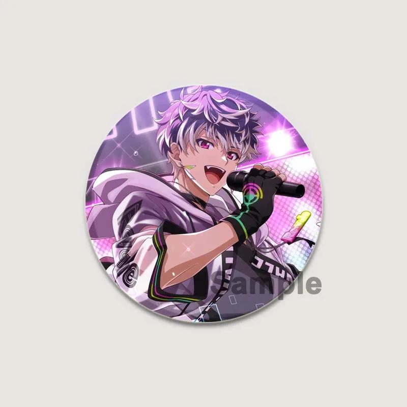 

32/44/58 мм аниме IDOLiSH7 броши музыка мобильная игра эмалированная булавка рюкзак воротник значок мультфильм ручная работа лацкан значки ювелирные изделия подарки 32mm