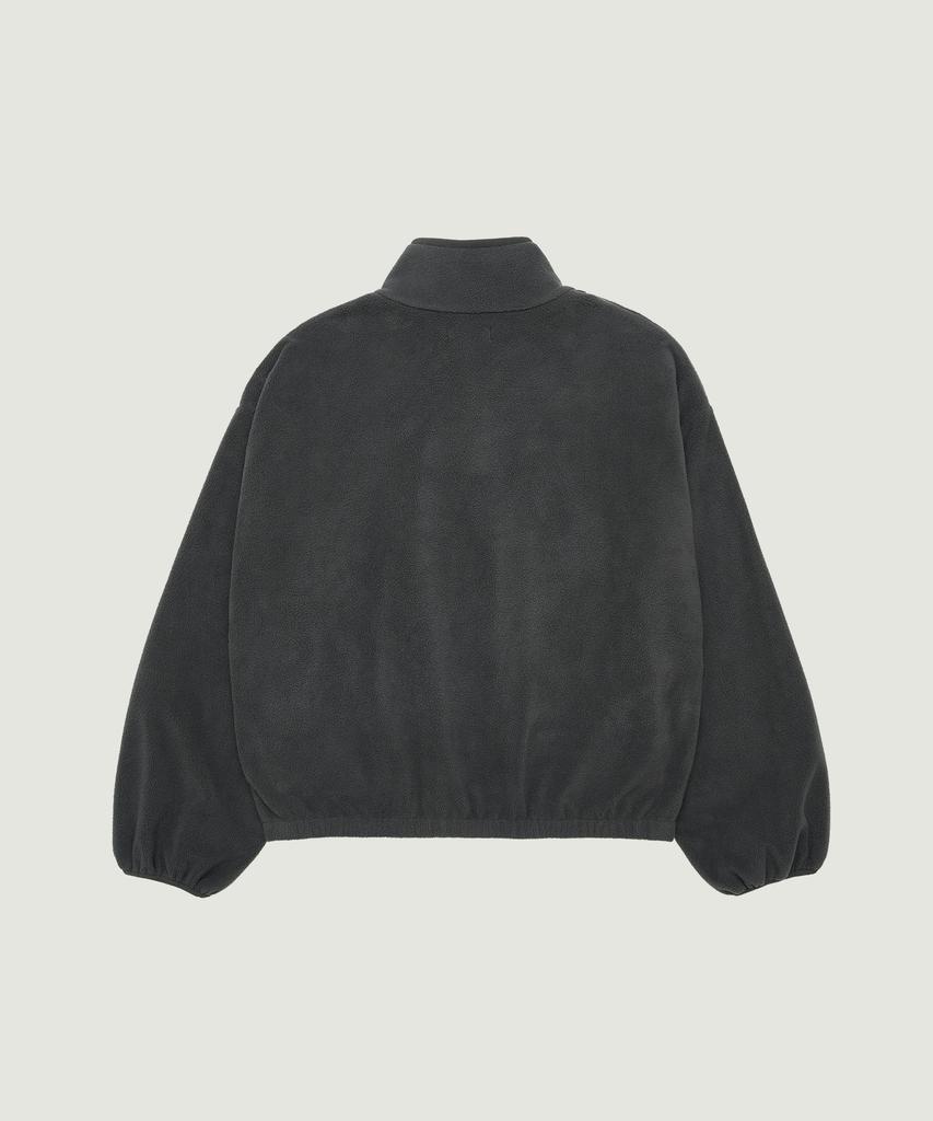 GROVE Hailey Fleece Half Zip-Up (Charcoal)