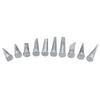 Compatible 10pcs Soldering Iron Tip Set for Weller WSD81 WD1000 WSP80 WP80