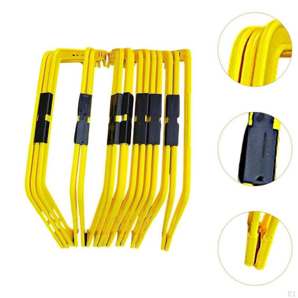 Scară de Agilitate pentru Antrenament de Fotbal, Echipament de Antrenament de Viteză Atleți, Obstacole de Sărit