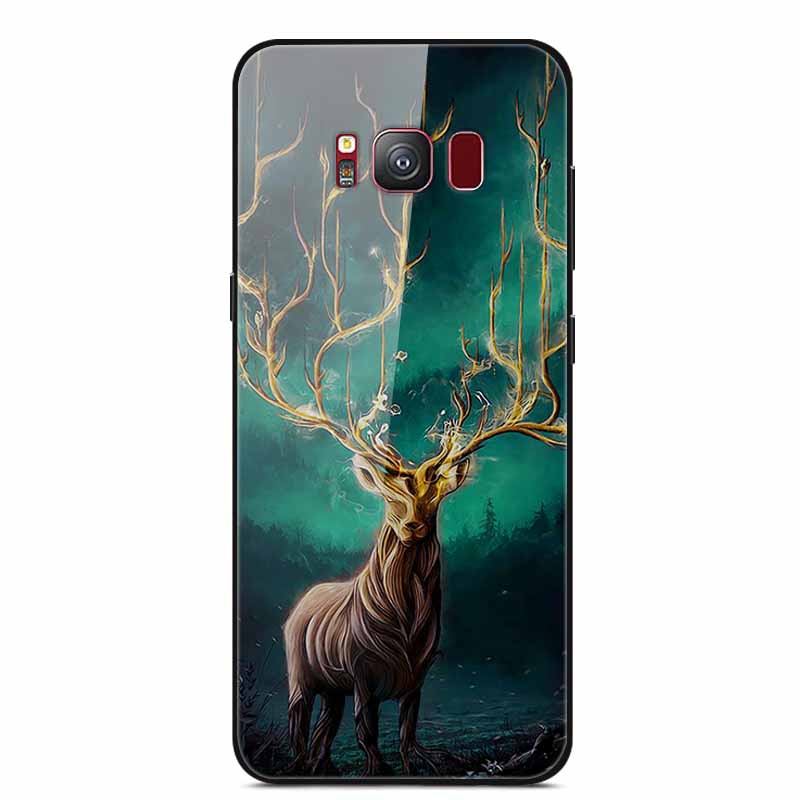 Glass Back Cover For Samsung S8 Plus Phone Case S8Plus Hard Tempered Glass Case For Samsung Galaxy S8 Plus Case S 8 Soft Edge