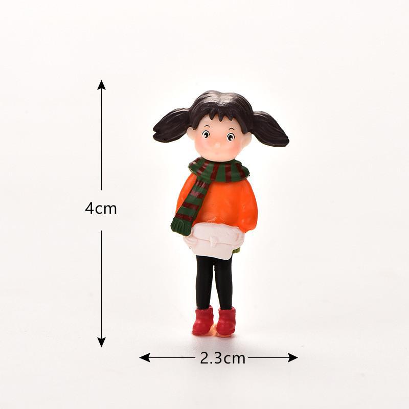Modern Minimalist Style Plastic Cartoon Character Model