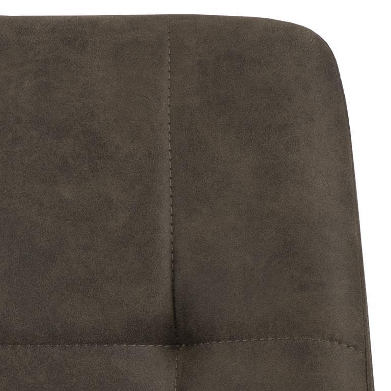 Waylor UPHOLSTERED CHAIR Anthracite Metal Legs