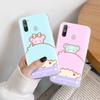 Transparent Case for Samsung A04 A14 A23 M33 M53 Realme 10 9 C35 C55 VIVO X80 Infinix Hot 30 Note 11 Tecno Spark 8P Pro L-31 Cute Little Twin Stars