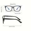 7PCS Reading Glasses Ultra-Light Reading Glasses for Men & Women - Stylish Square Frame Portable Design