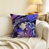 Anime J-JoJos Jotaro Kujo Pillow Case Square Double-Sided Sofa Cushion Cover Bedroom Bedside Pillow