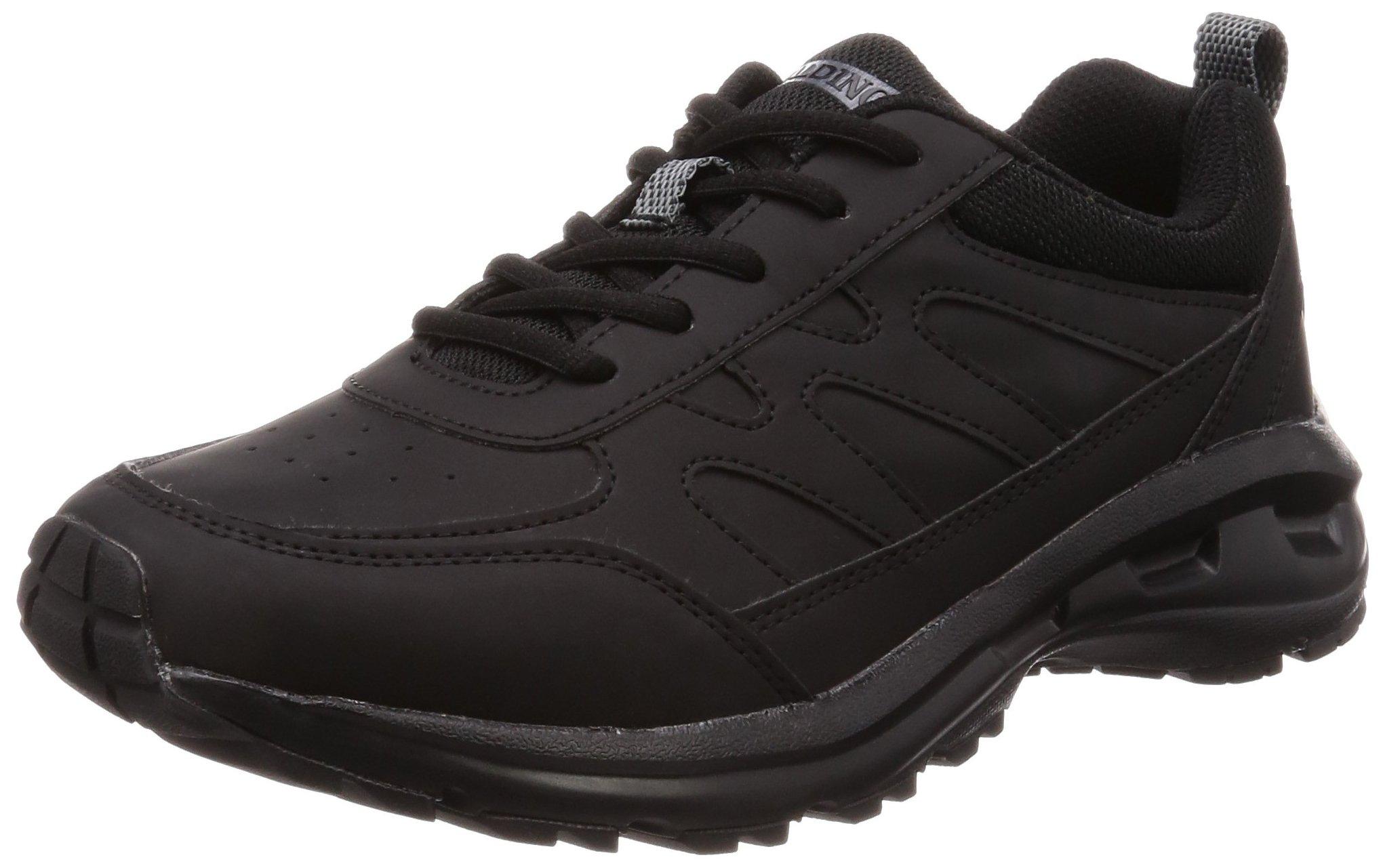 

Spalding JIN 3320 Men s Lightweight Walking Shoes, Wide Width, Size 6E, Black, Size 26.0 cm, G