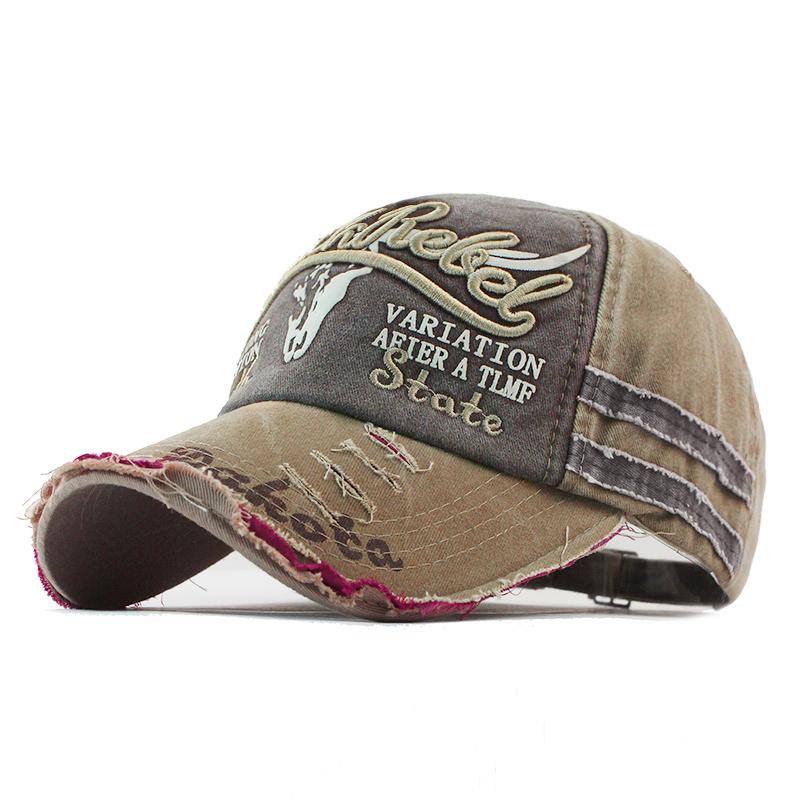 2023 News Fashion Outdoor Sports Cotton Baseball Cap Retro Embroidery Men's Cap Hip Hop Rebound Caps Snapback Hats