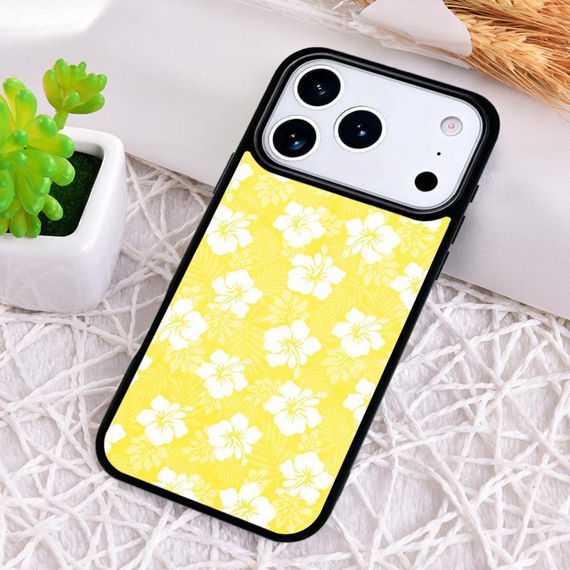 Hawaiian Ornament Phone Case for iPhone 17 Air 16 15 11 12 14 13 Pro Max Shockproof Cover