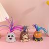 Pull Hair Toy Sensory Hair Pulling Venting Halloween Pinch Stress Relief Figurine for Toddler Children Birthday Gift