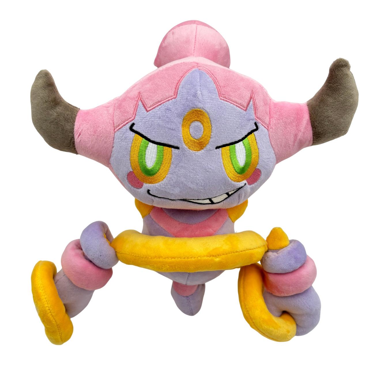 New Pokemon Hoopa Plush Toy Mythical Pokemon Stuffed Doll Soft Cartoon Figure Collectible Gift for Kids Adults Game Lovers Home Decor 30cm розовый