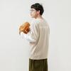 New Balance Contrasting Colors T Shirts Unisex Apricot Crew Neck Moderate Straight Fit 5DC16063-BEI