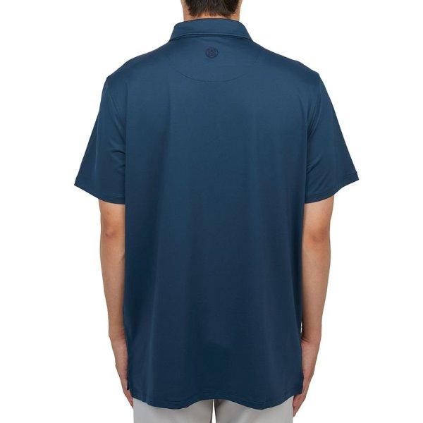 Galleria G Fore Golfwear Męska koszulka z krótkim rękawem i kołnierzykiem S Gmp000008 Storm