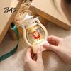 Battery Operated Night Light Christmas Lantern Light, Retro Santa/Snowman/Tree Handheld Oil Lamp with Holiday Gift for Children Warm LED, Cute