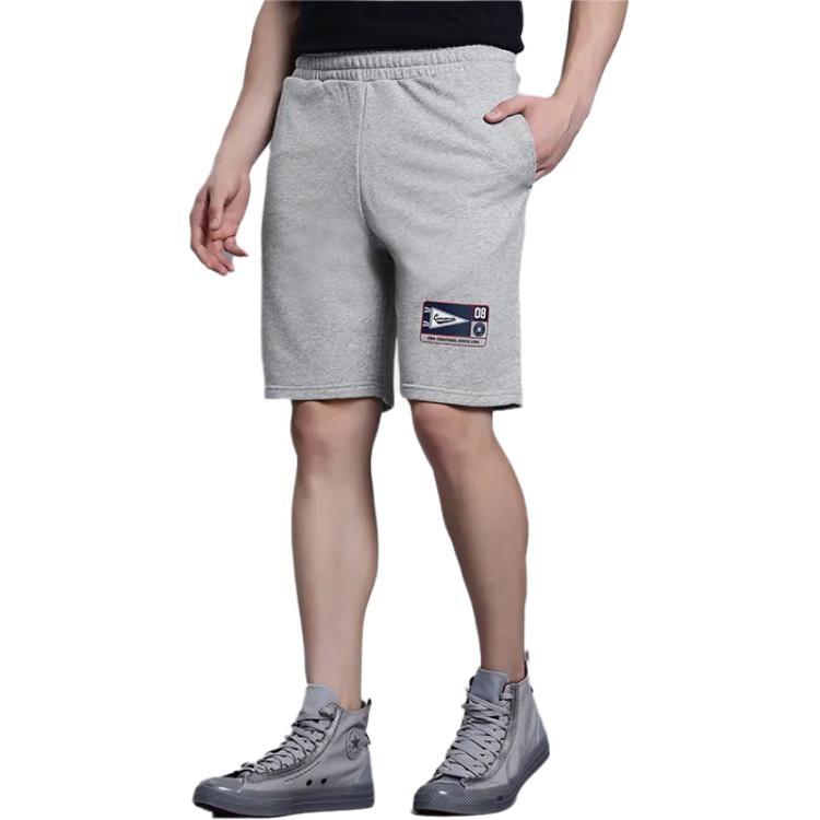 Converse Chucks Retro Collegiate Shorts Asia Sizing 'Grey' Men's 10025232-A02