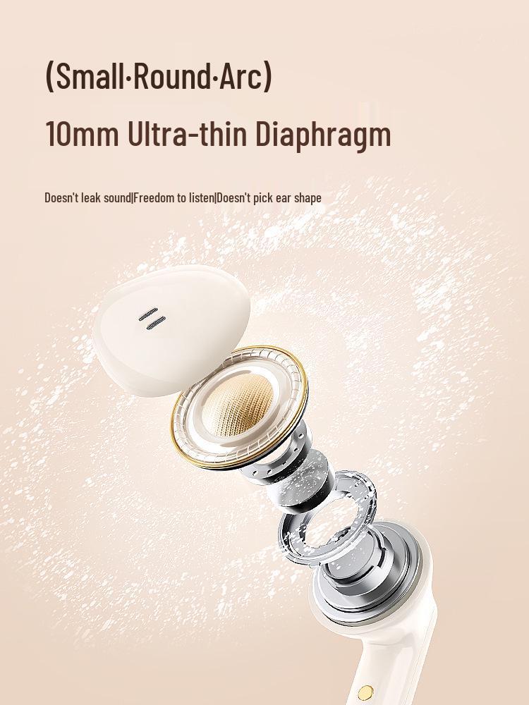 Havit 2025 Bluetooth Earphones: Semi-In-Ear, Wireless, Noise-Cancelling, High Sound Quality, Compatible with Apple & Huawei Devices.