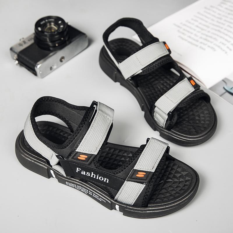 Super nákladově efektivní pánské módní pantofle Silné dno Vodotěsné Protiskluzové sandály Žabky Unisex plážová obuv