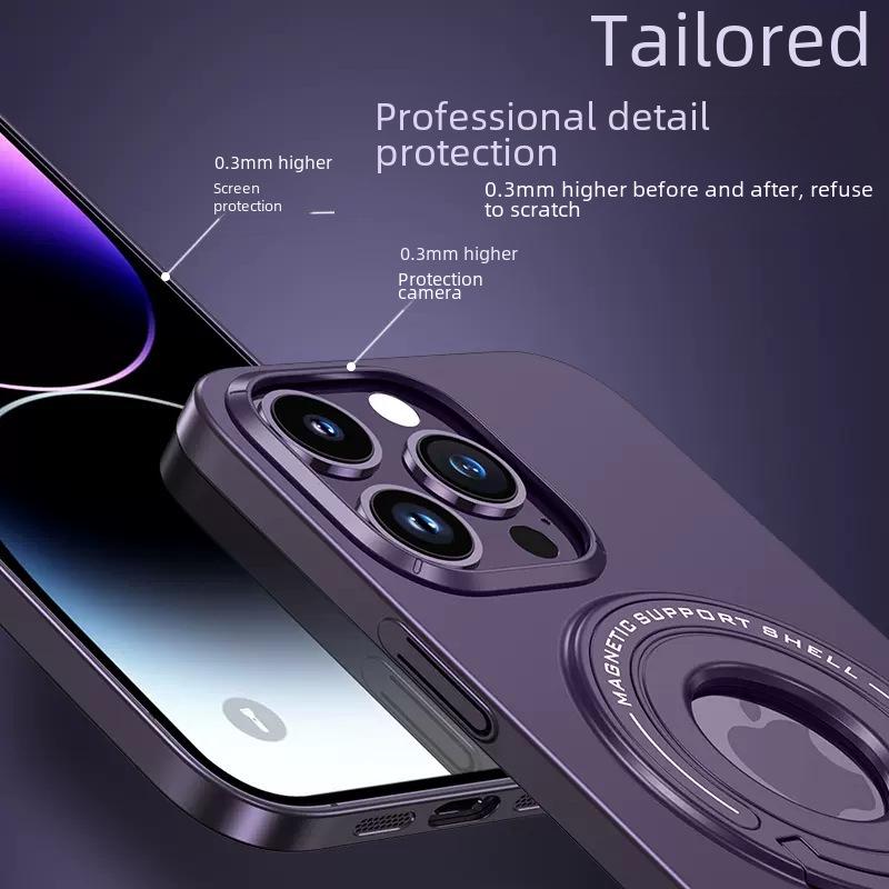 "Kompatibel mit iPhone 16 Pro Max magnetischer Hülle mit unsichtbarer Halterung und iPhone 15/14 sturzsicherer Schutzhülle."