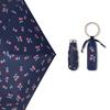 Mini Pocket Rain Umbrella 6 Ribs Luxury Women Umbrellas Printed Bracelet Anti UV Parasol Fashion Sun Protection Small Umbrella