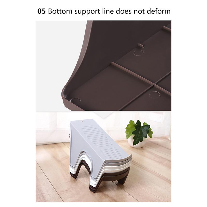 1/5Pcs Adjustable Shoe Rack Organizer Shoe Slot Space Saver Double-Layer Shoe Rack Organization Shoes Storage Rack Shoe Box