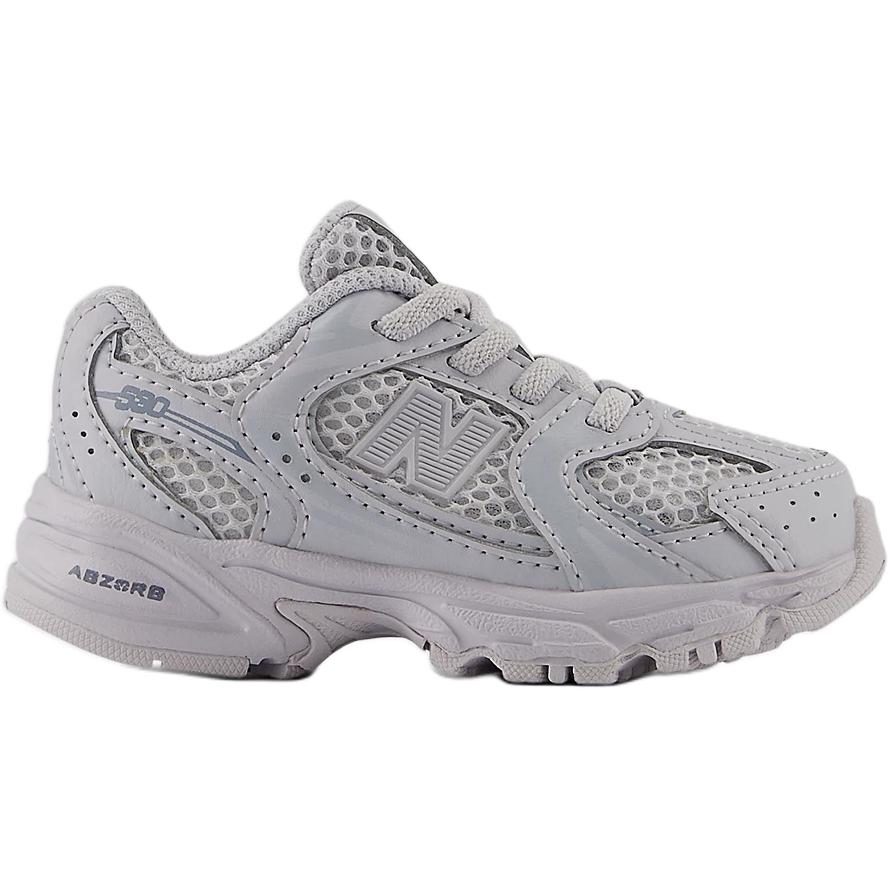 New Balance Nb 530 Bungee Comfortable Soft Fashion Low Top Walking Shoes Baby Shoes Gray IZ530TBA