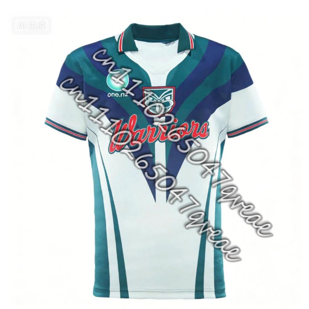 Letnie Wyprzedaże 2026 Australia NRL New Zealand Warriors Męska Koszulka Domowa Koszulka Treningowa Dla Dorosłych Oddychająca Szybkoschnący T-shirt