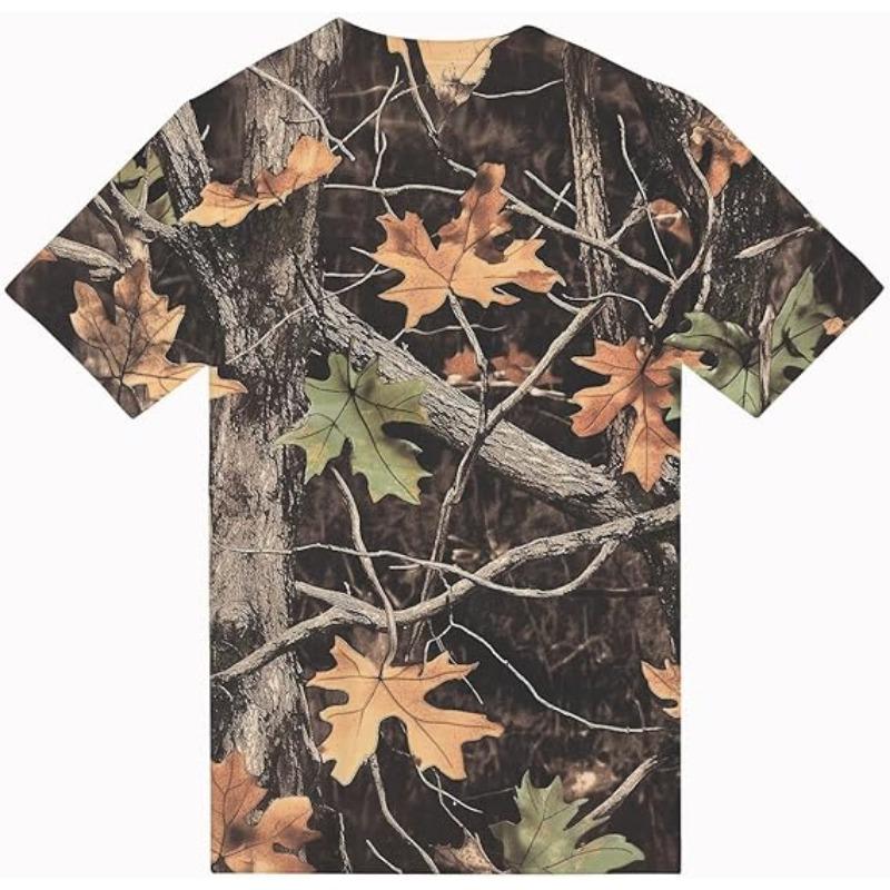 Men's Camouflage Pattern Is Suitable for Outdoor Activities, Designed for Summer Ventilation and Exclusive Use