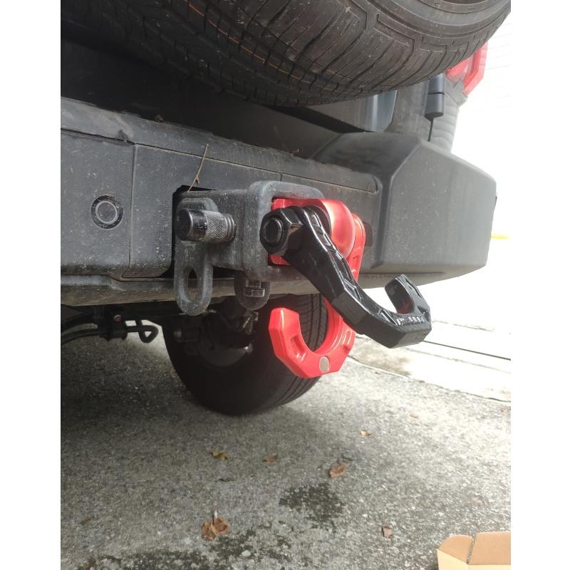 8Ton 3/4" D Tow Hook for 4WD Off-Road Towing Winch Rope Arcticsun Metal 1 Year Warranty