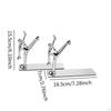 Figurine Decorative Bookends Book Stand Metal Creative Multifunctional Anti Skid Stopper