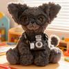 Kawaii Devon Rex Kočky Obleč se Plyšové Hračky Měkké Plyšové Zvířátko Roztomilé Koťátko Mazlivé Uklidňující Panenka Dětský Polštářek Dětský Dárek