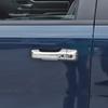 For Dodge Ram 1500 -2025 ABS Chrome Look Smart Door Handle Cover Trim Set 8P